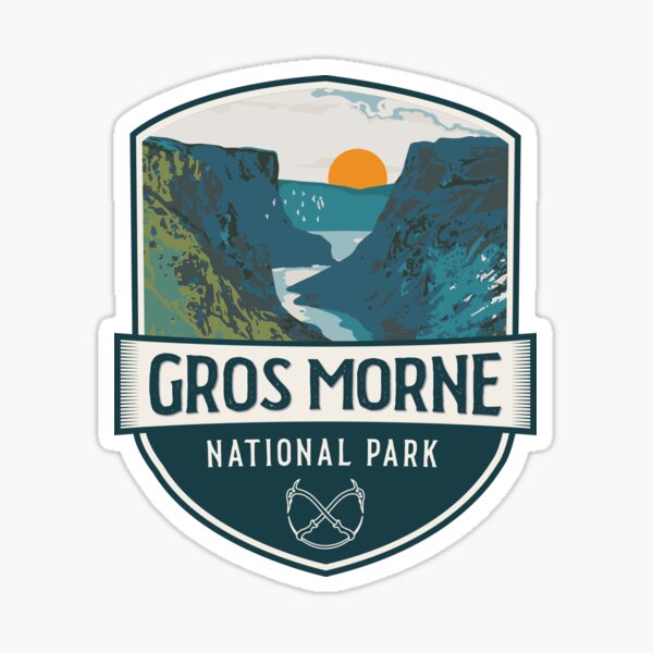 Gros Morne National Park - Camping, Hiking and Adventures Sticker
