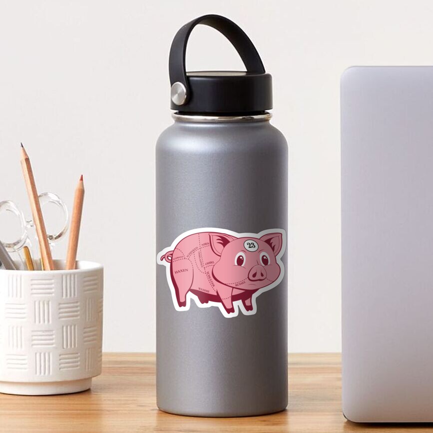 Pink Pig Sticker