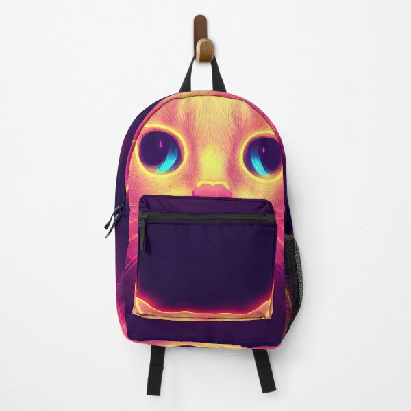 Item preview, cat halloween neon designed and sold by ComicsFactory.