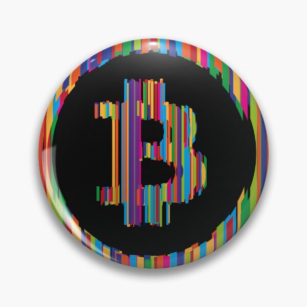 Item preview, Bitcoin - logo with multicolor effect designed and sold by AnassBachar.