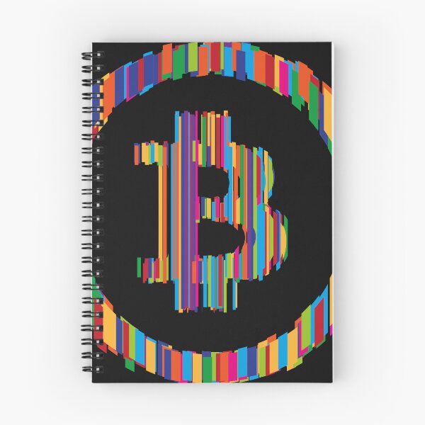 Item preview, Bitcoin - logo with multicolor effect designed and sold by AnassBachar.