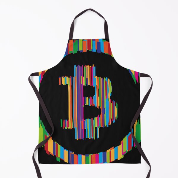 Item preview, Bitcoin - logo with multicolor effect designed and sold by AnassBachar.