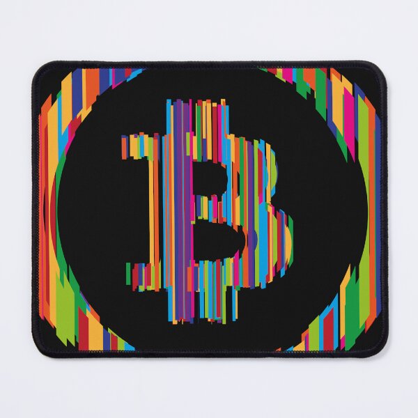 Item preview, Bitcoin - logo with multicolor effect designed and sold by AnassBachar.