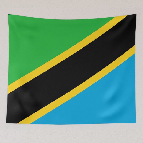 Item preview, Tanzania flag designed and sold by tokyojeff.