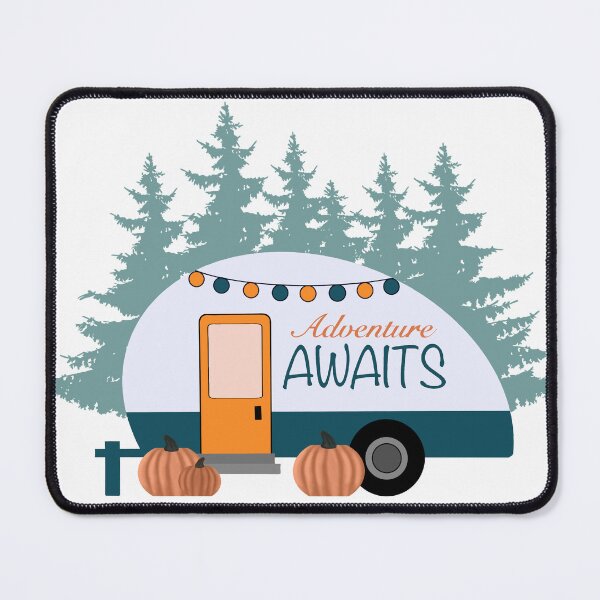Item preview, Adventure Awaits / Trailer in Fall designed and sold by PlusInfinitee.