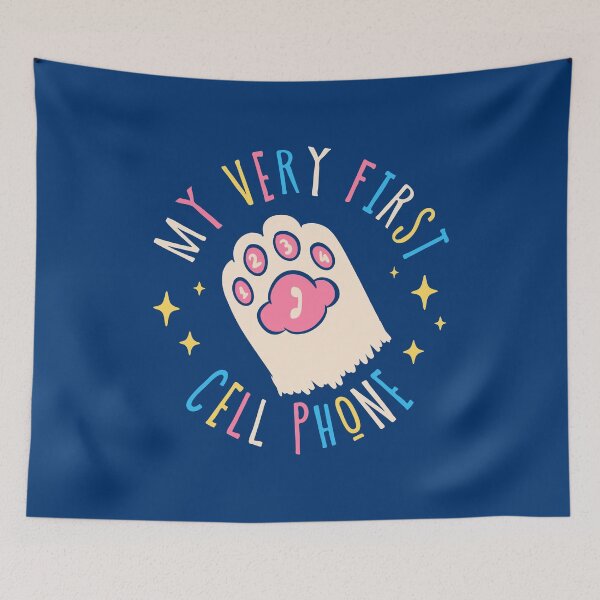 Item preview, Paws | My very first cell phone | For emergency calls only designed and sold by Any Color Designs.