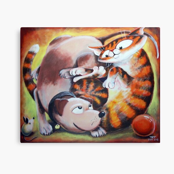 Tangled Toys - Art by TET Canvas Print