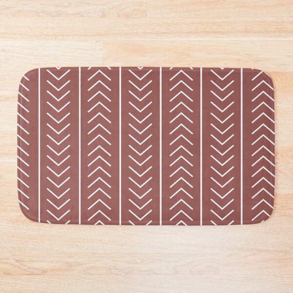 Item preview, Red White Modern Stripe Chevron Pattern Pairs Graham and Brown 2023 COTY Alizarin designed and sold by ColorOfTheYears.