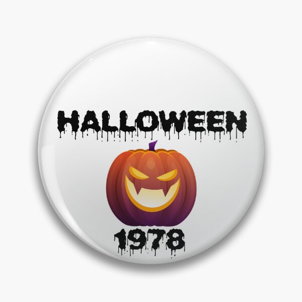 Item preview, Vintage Pumpkin Halloween 1978 Holiday Spooky Myers Pumpkin designed and sold by Brother03.