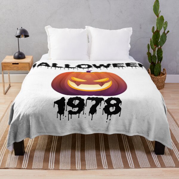 Item preview, Vintage Pumpkin Halloween 1978 Holiday Spooky Myers Pumpkin designed and sold by Brother03.