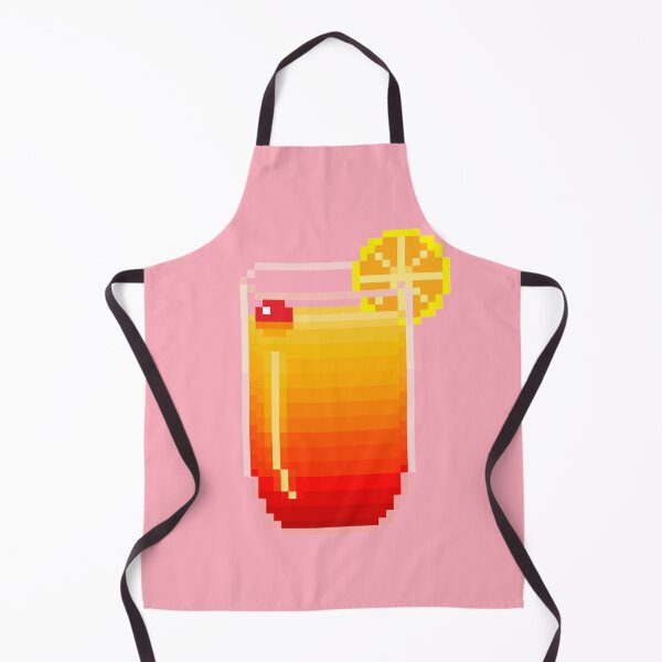 Item preview, pixel sunrise drink designed and sold by autumnalmanac.