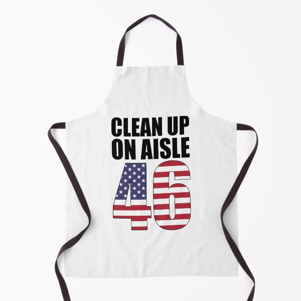 Item preview, Clean up on aisle 46 USA flag designed and sold by CatherineRC.