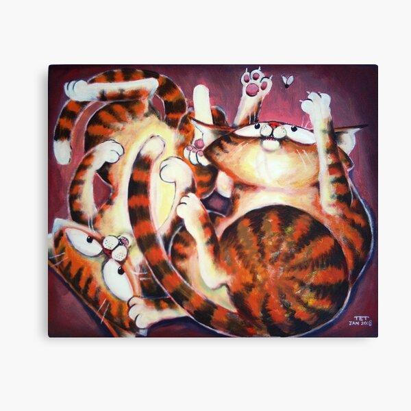 Tangled Fun - Art by TET Canvas Print