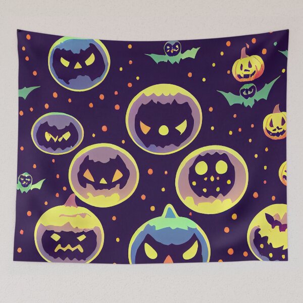 Item preview, Crow halloween pumpkin designed and sold by ComicsFactory.
