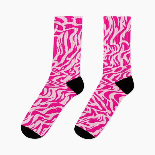 Item preview, Pink Grunge Zebra Stripes Pattern designed and sold by patternsoup.