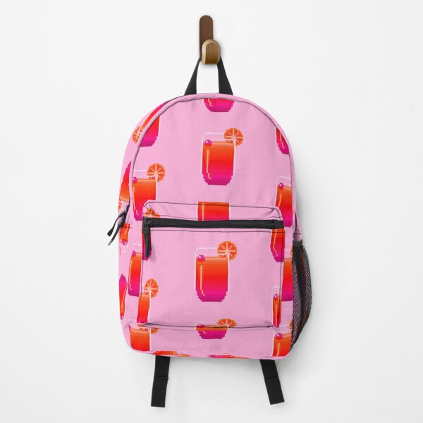 Item preview, pixel sunrise drink (magenta) designed and sold by autumnalmanac.
