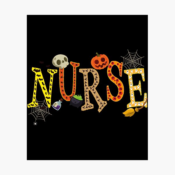 Item preview, Halloween Nurse Nursing Cute Health Worker designed and sold by waimysaiv.