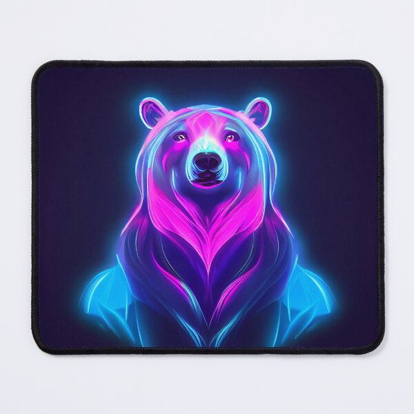 Item preview, neon bear designed and sold by MAV-Arts.