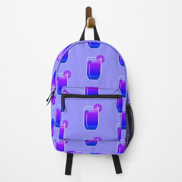 Item preview, pixel sunrise drink (violet) designed and sold by autumnalmanac.