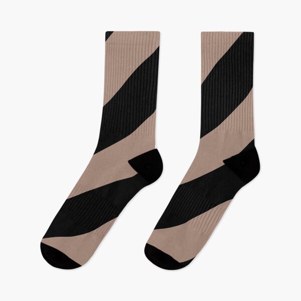 Item preview, Mid-tone Brown Black Classic Diagonal Stripe Pattern Pairs 2023 COTY Redend Point SW 9081 designed and sold by ColorOfTheYears.
