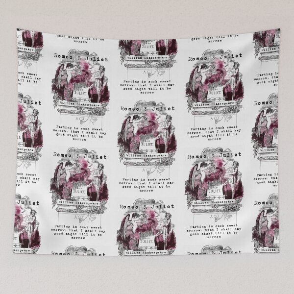 Item preview, Romeo and Juliet Print Shakespeare designed and sold by Rebel Misfits.