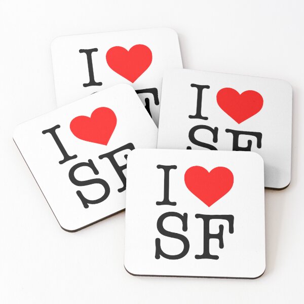 Item preview, I love SF designed and sold by malvinabucky.