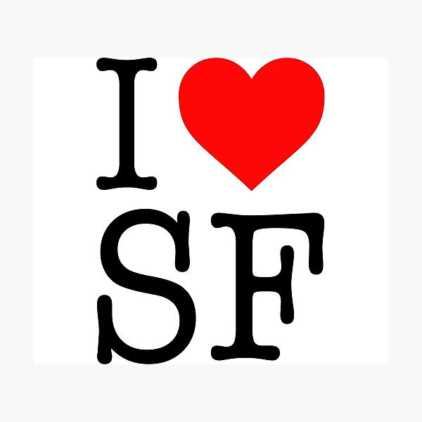 Artikelvorschau, Ich liebe SF entworfen und verkauft von malvinabucky.