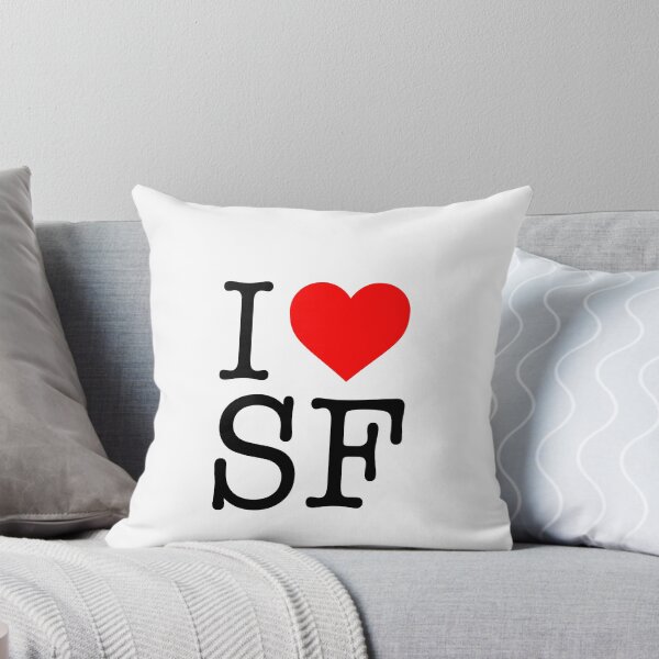 Item preview, I love SF designed and sold by malvinabucky.