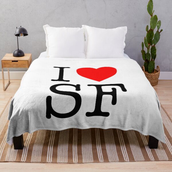 Item preview, I love SF designed and sold by malvinabucky.