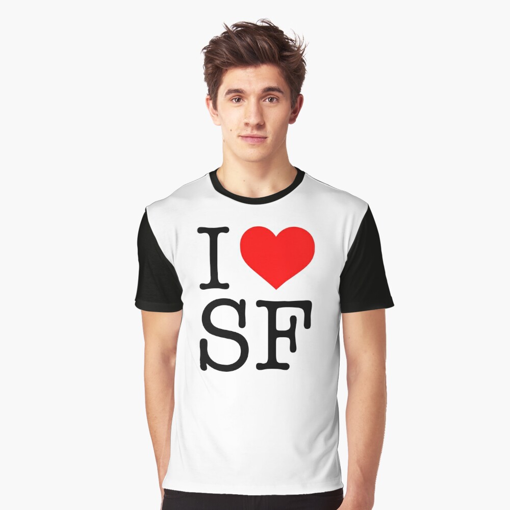 San Francisco 49ers Heart Love San Francisco 49ers T-Shirt - BipuBunny Store  in 2023