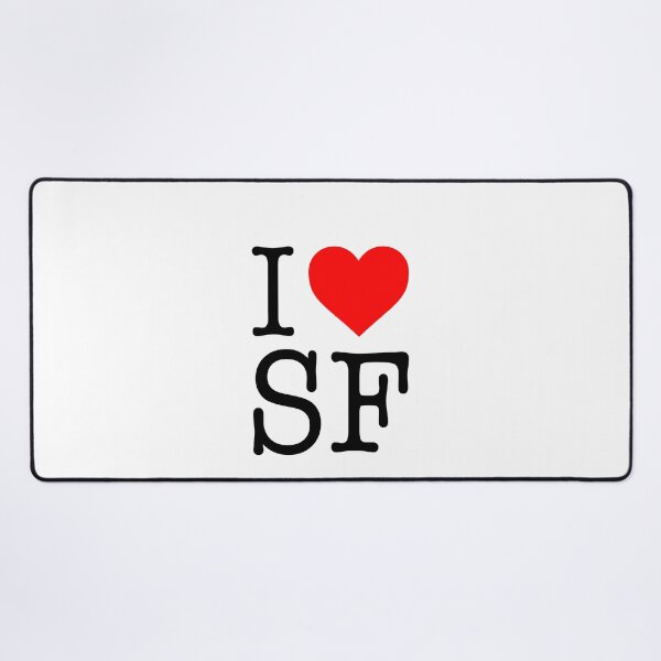 Item preview, I love SF designed and sold by malvinabucky.