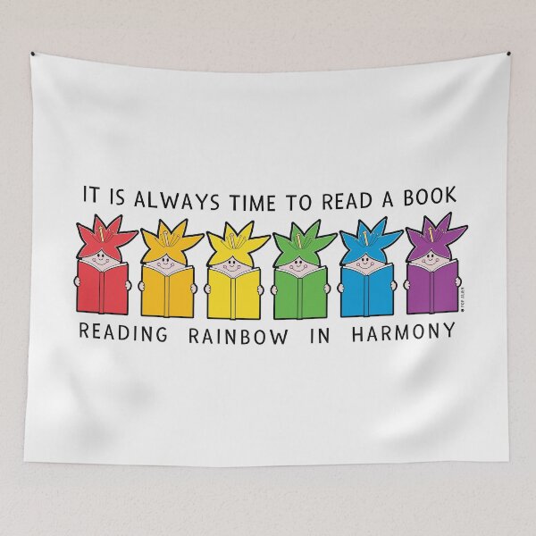Item preview, Reading Rainbow in Harmony designed and sold by PopAlien.