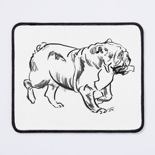 Item preview, Bulldog Drawing designed and sold by douglasrickard.