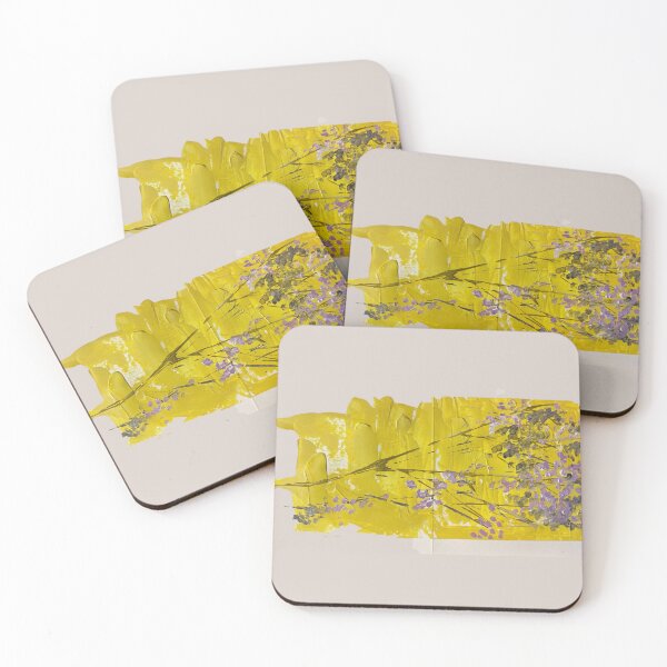 Lavanda Garden Coasters (Set of 4)