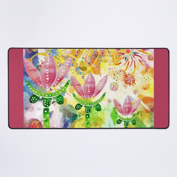 Item preview, Diwali lotus flowers Watercolour Collage designed and sold by DefaultOneWorld.