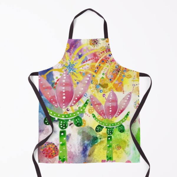 Item preview, Diwali lotus flowers Watercolour Collage designed and sold by DefaultOneWorld.