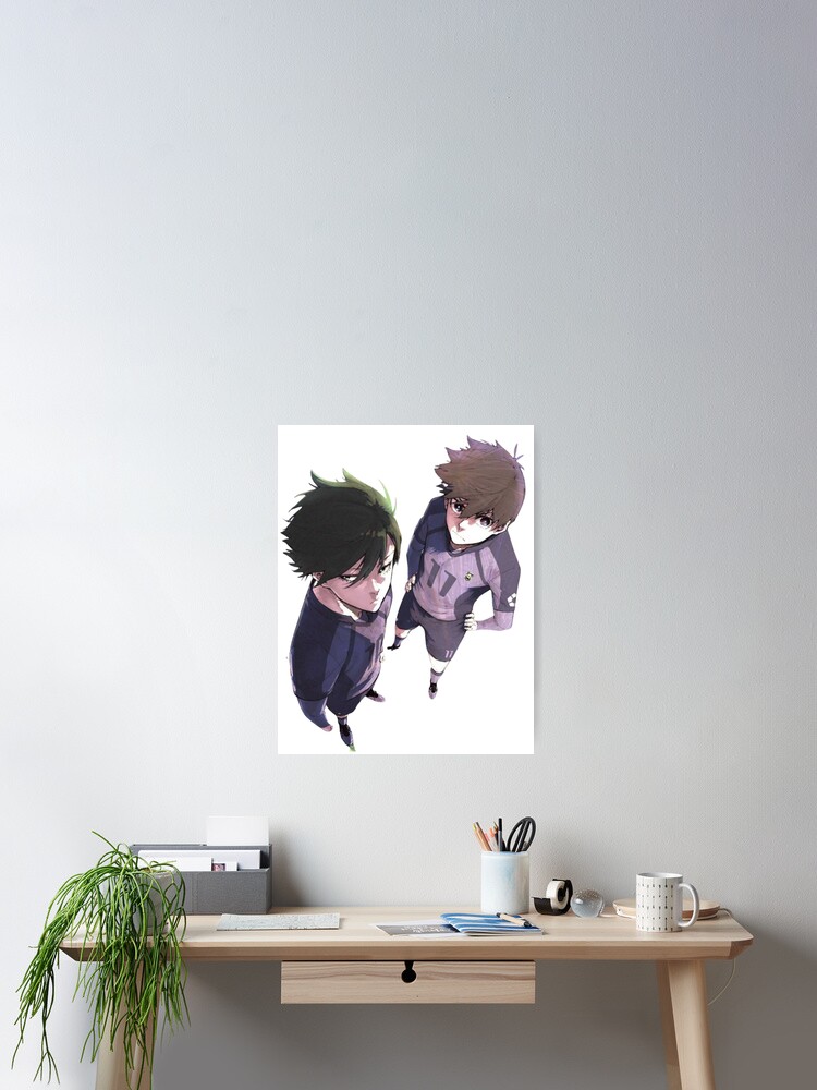 MXDL Blue Lock Anime Poster Isagi Yoichi Vs Itoshi Rin Poster 90s Canvas  Wall Art Room Aesthetic Decor Posters 12x18inch(30x45cm) : Buy Online at  Best Price in KSA - Souq is now