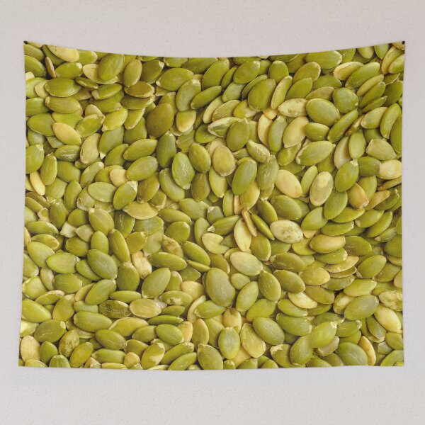 Item preview, Raw Pumpkin Seeds Food Photograph designed and sold by patternsoup.