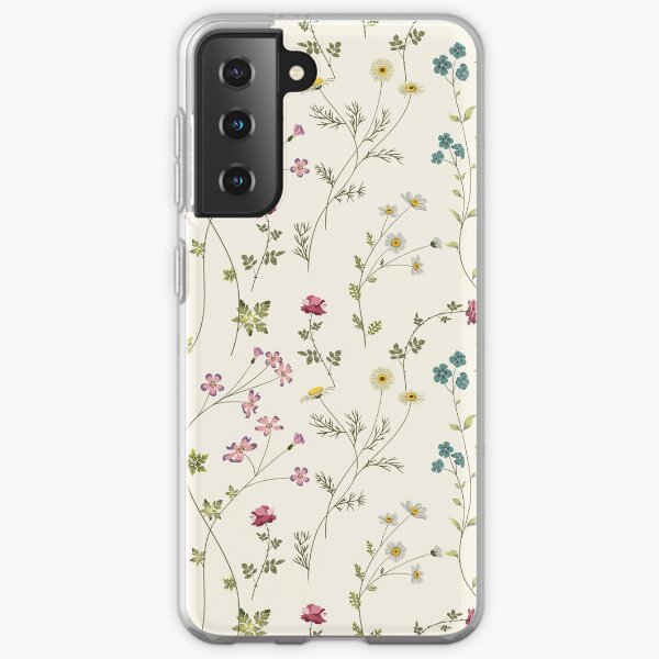 Pressed Flowers Samsung Galaxy Soft Case