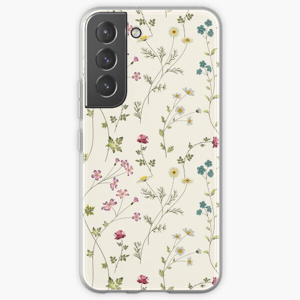 Pressed Flowers Samsung Galaxy Soft Case