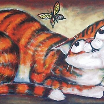 Artwork thumbnail, Ginger and the Butterfly - art by TET by etourist