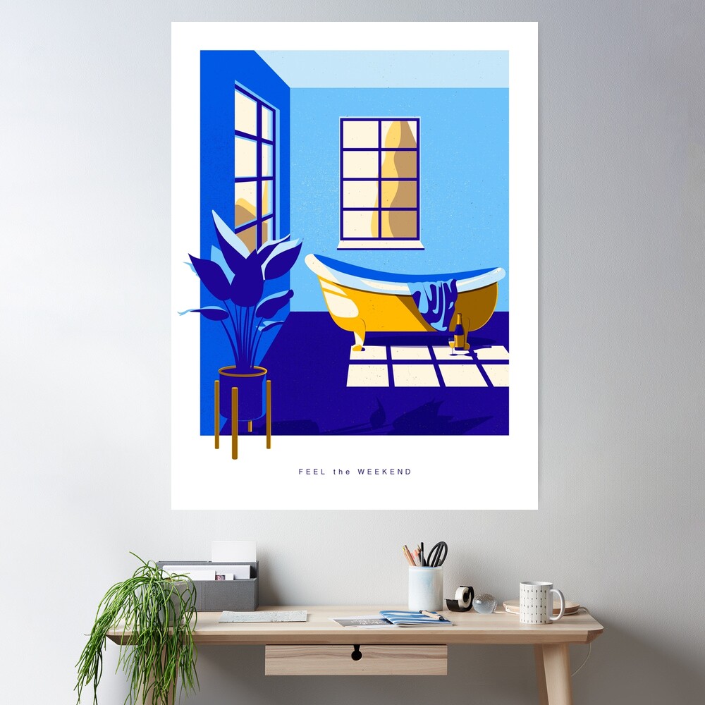Feel the Weekend Poster