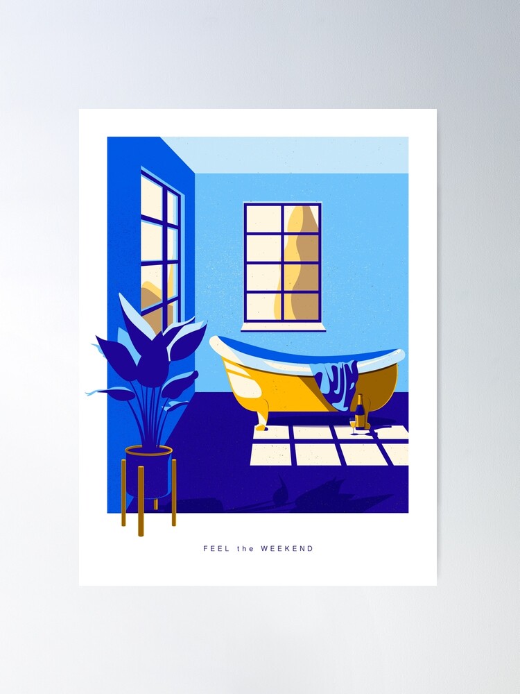 Alternate view of Feel the Weekend Poster
