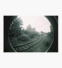 Railway track Photographic Print