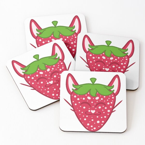 Item preview, Strawberry Cat designed and sold by Hhayfever.