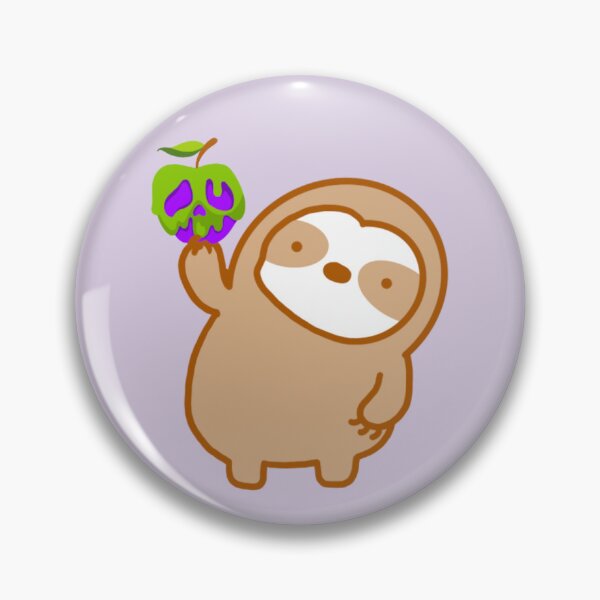 Item preview, Halloween Poison Apple Sloth designed and sold by theslothinme.