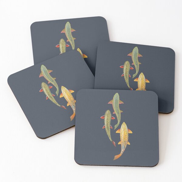 Item preview, Three Trout designed and sold by hermitenvy.