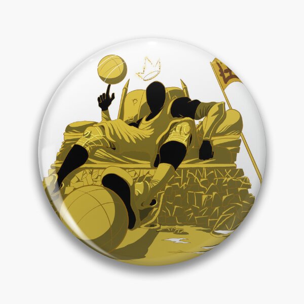 Item preview, Neo Golden King Sticker designed and sold by NeoBallers.