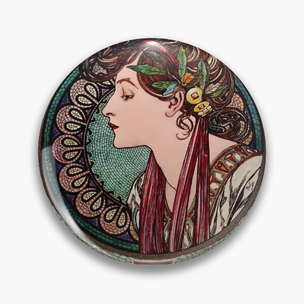 Item preview, Laurel by Alphonse Mucha Vintage Illustration Xzendor7 Art Reproductions designed and sold by Xzendor7 Digital Art Creations.