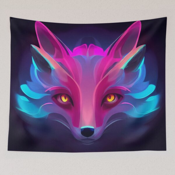 Item preview, Fox with fire eyes designed and sold by MAV-Arts.